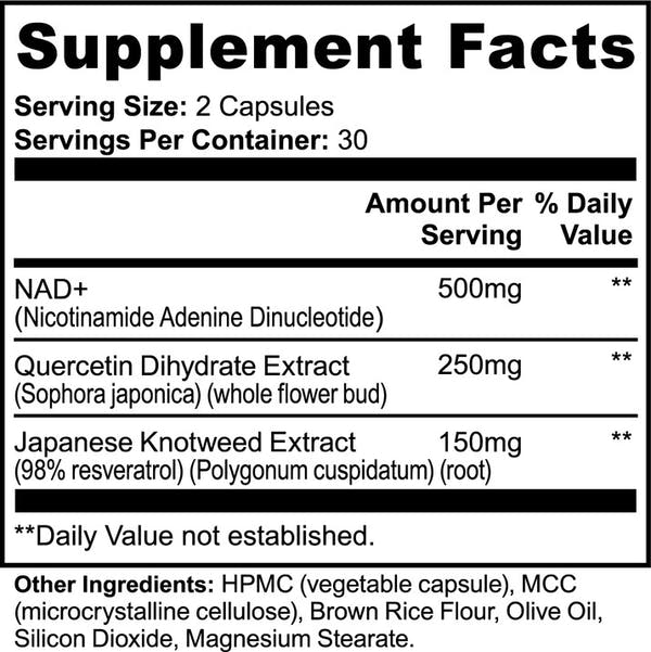 NAD+ Energy & Vitality Complex